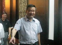 省人大常委會委員俞仲達來我公司調研