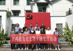 醫藥批發黨支部赴下姜村開展主題黨日活動