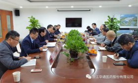 省興合集團總裁施建強專題調研醫藥板塊“十四五”發展規劃